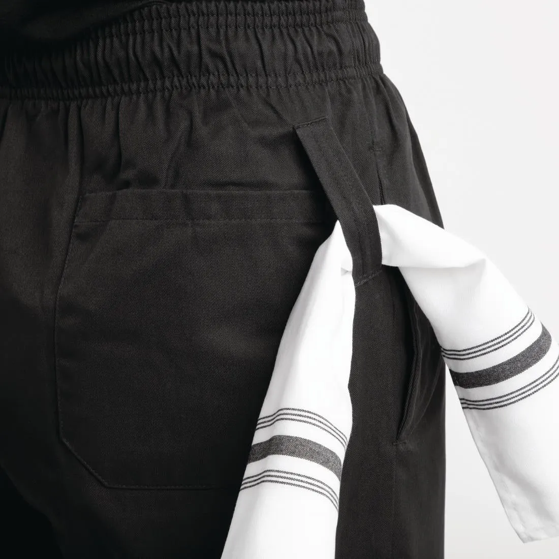 A029T-XL Whites EasyFit Trousers Teflon Black XL