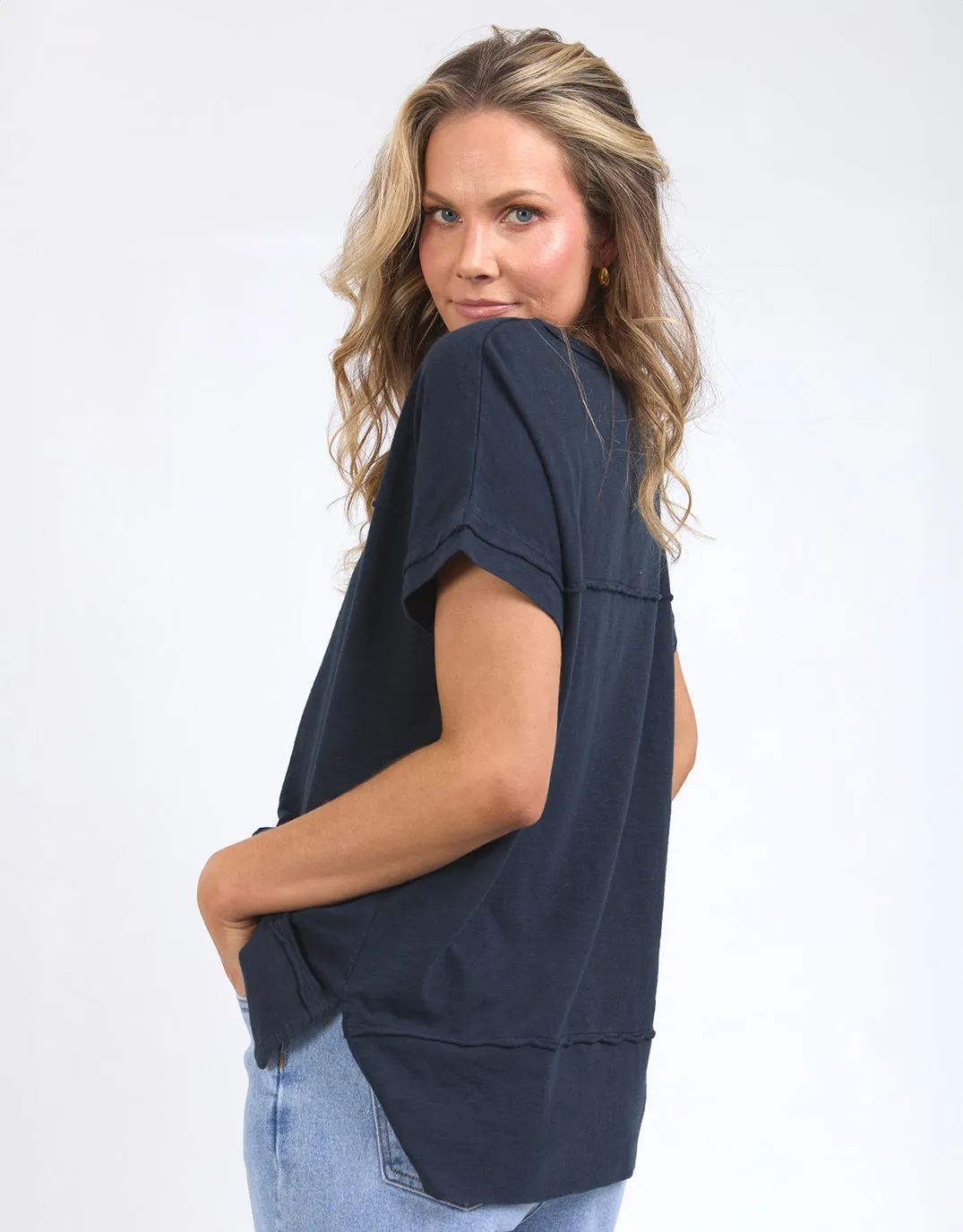 Allison Tee - Dark Sapphire
