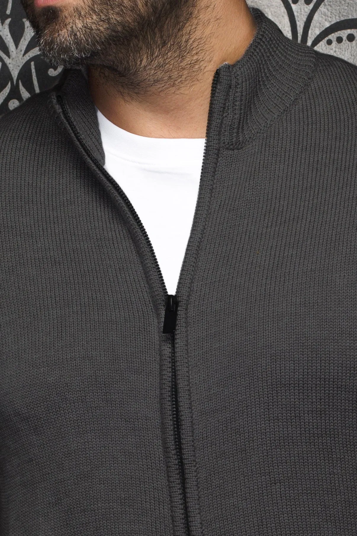 Au Noir® Sweaters | Esteban Charcoal