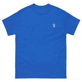 Blue Embroidered Wizard Tee