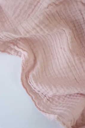 Blush Cotton Double Gauze