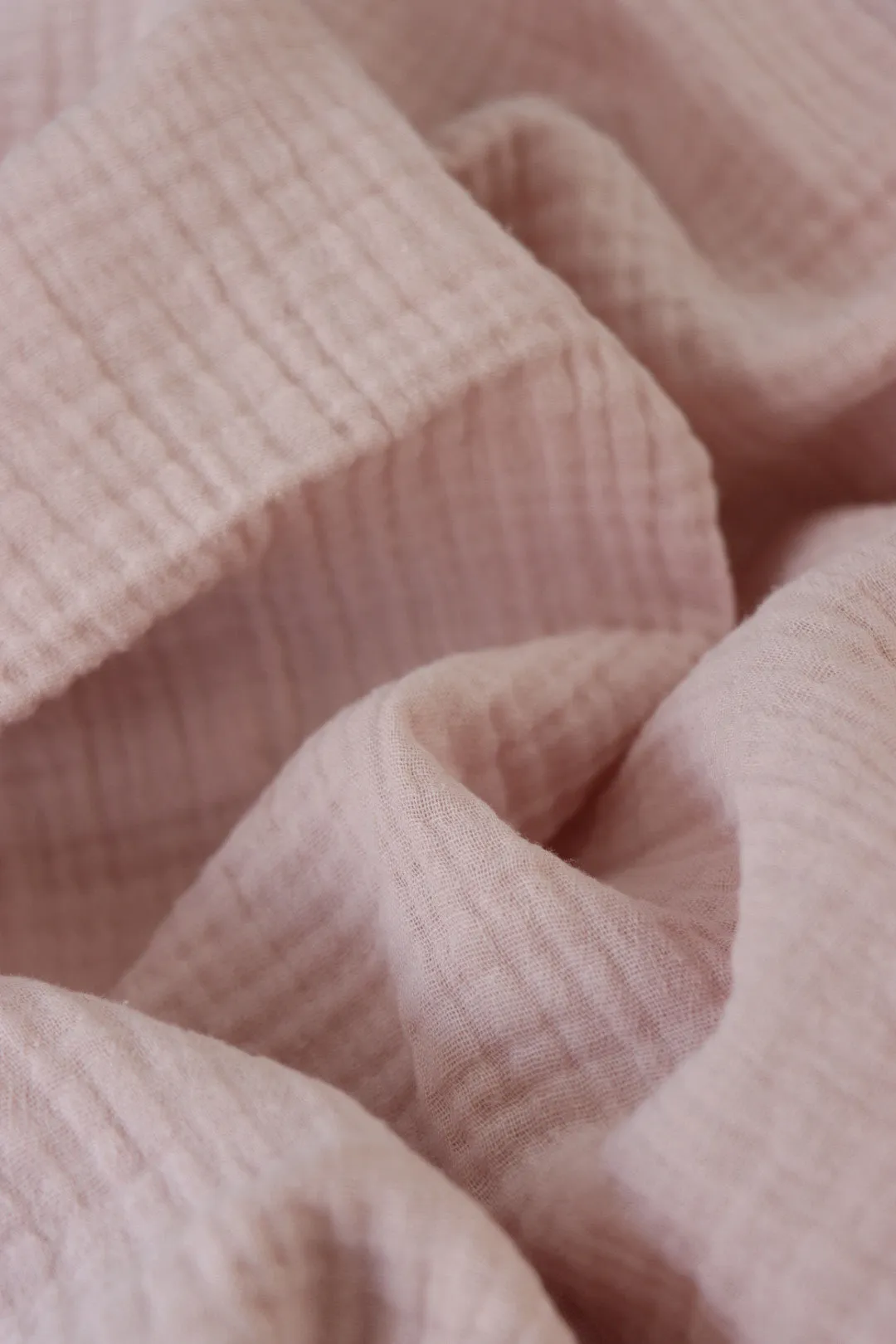 Blush Cotton Double Gauze