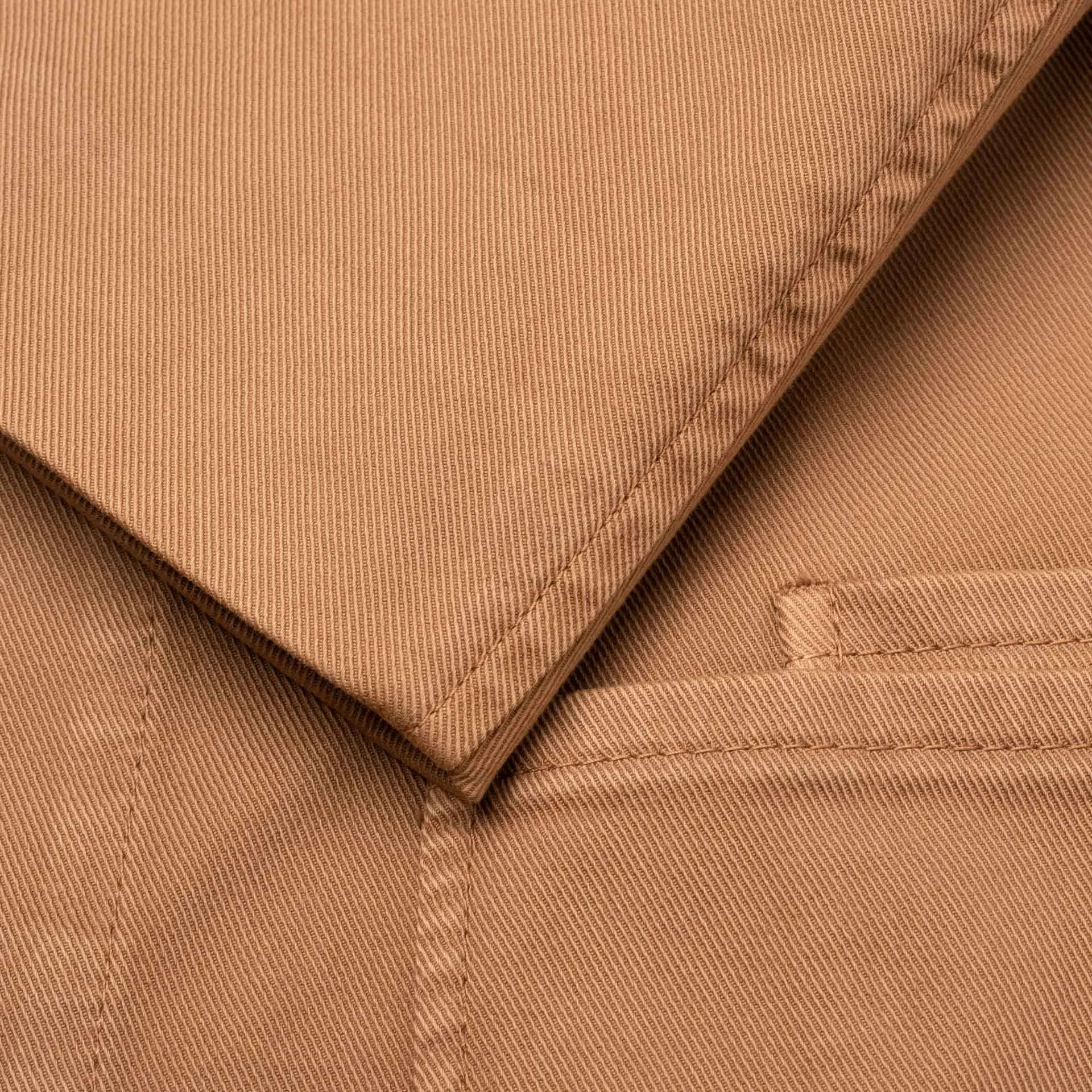 BOGLIOLI Milano "67" Light Brown Cotton 4 Button Unlined Jacket EU M NEW US 40