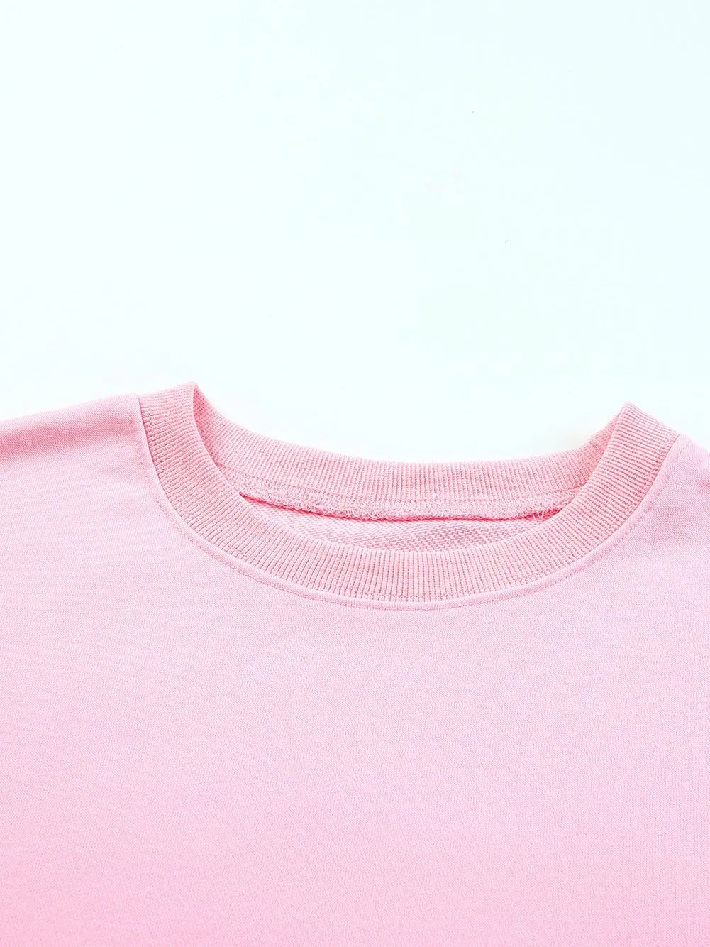 Casual Pink Pullover