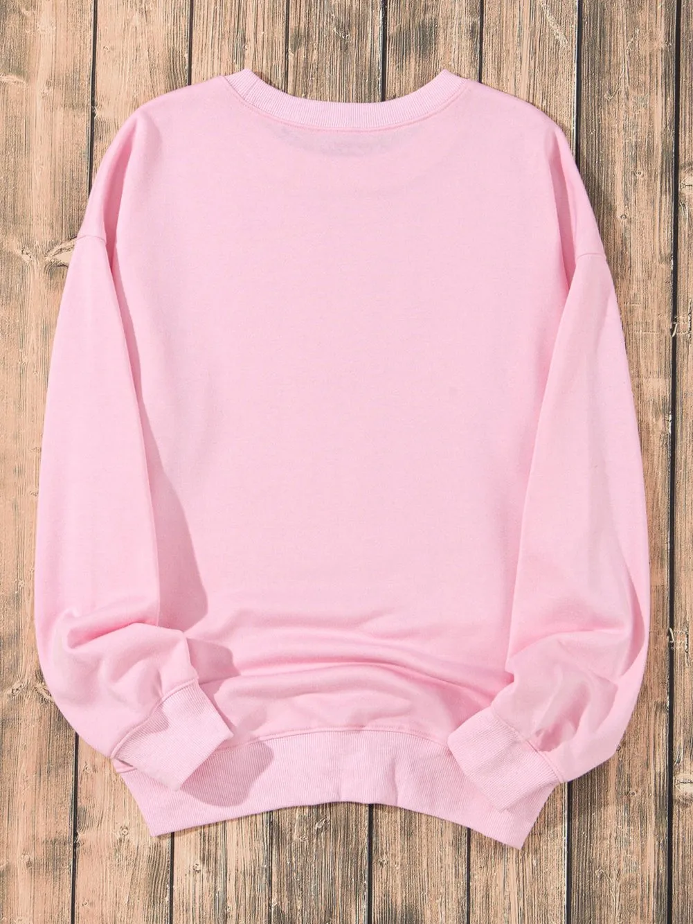 Casual Pink Pullover