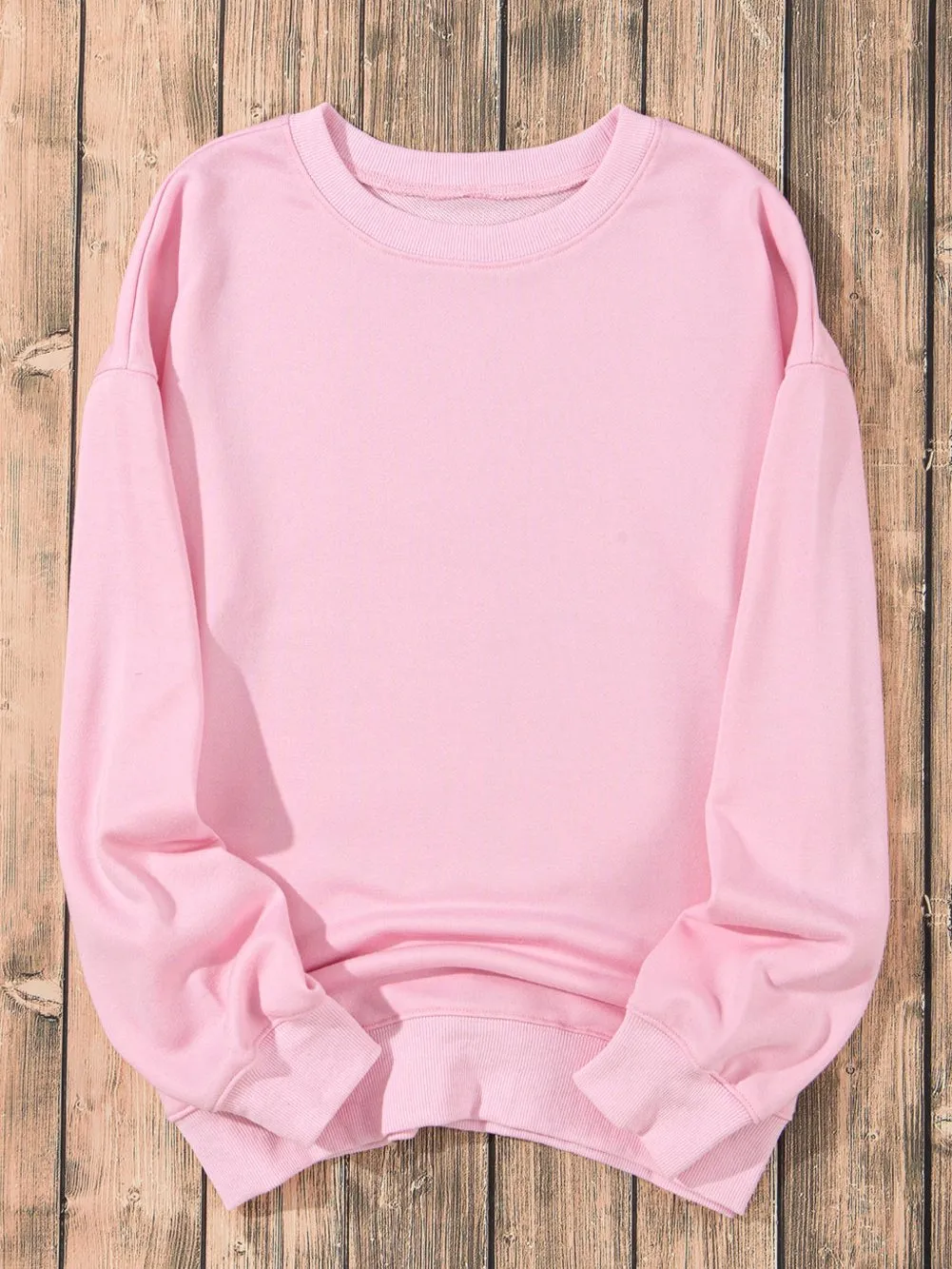 Casual Pink Pullover