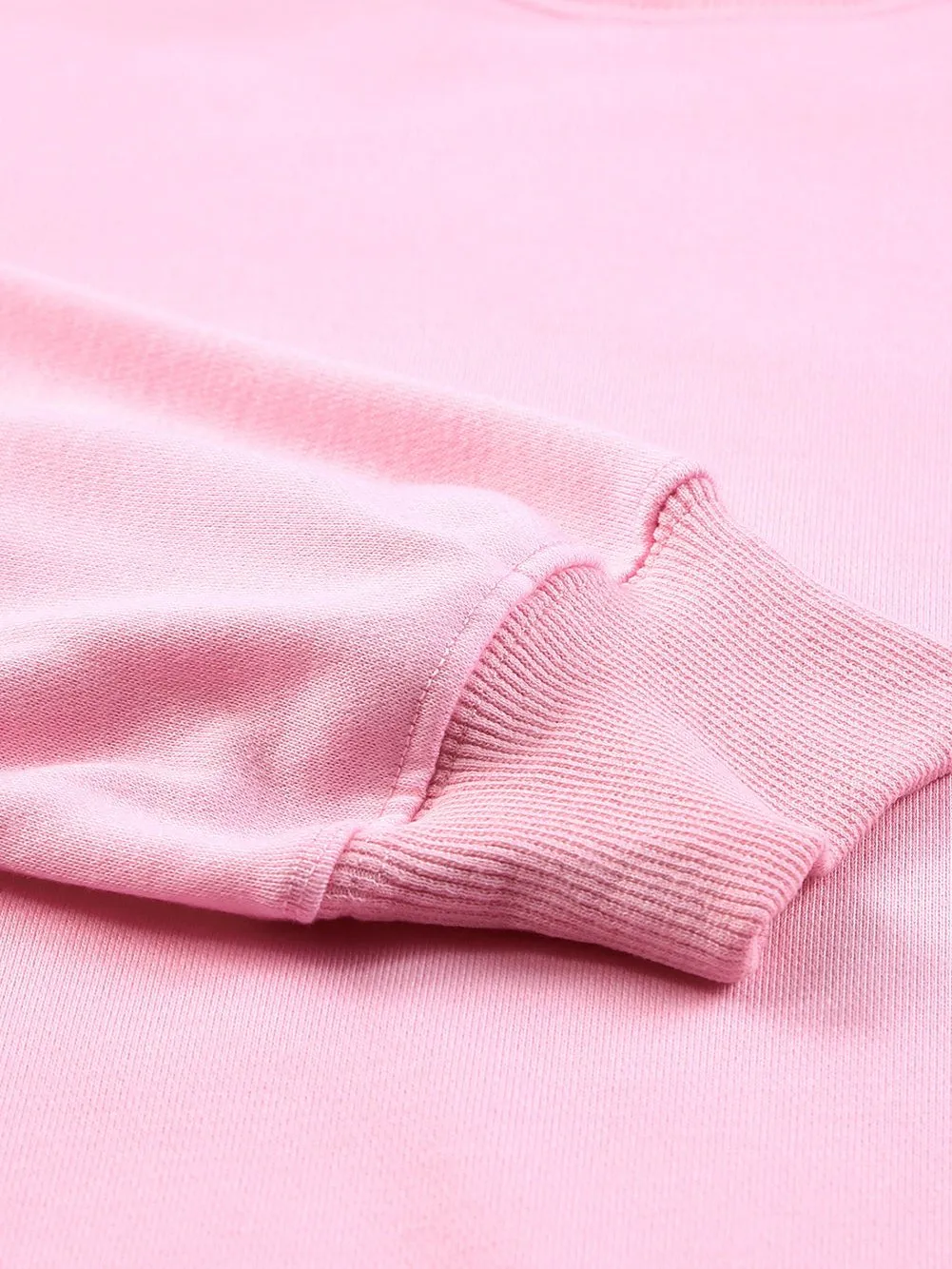 Casual Pink Pullover