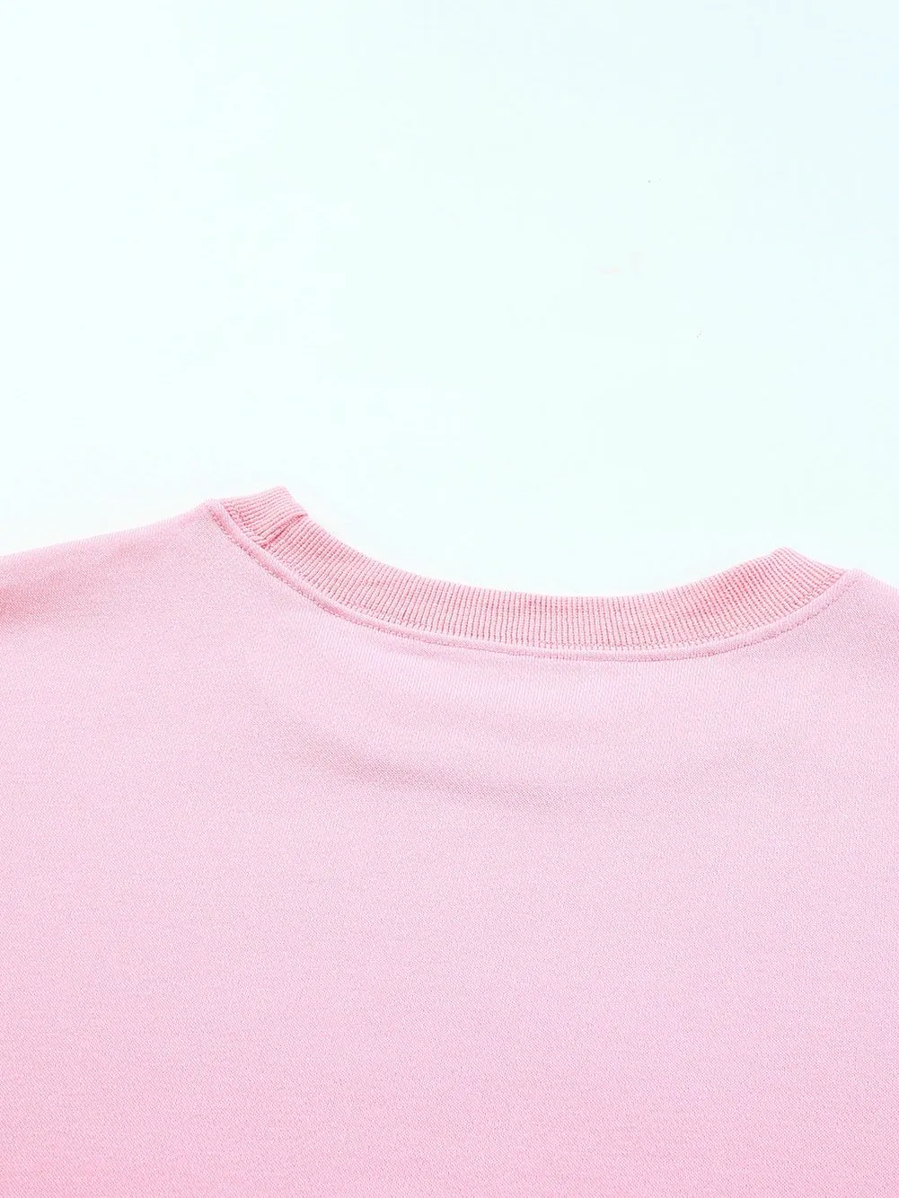 Casual Pink Pullover