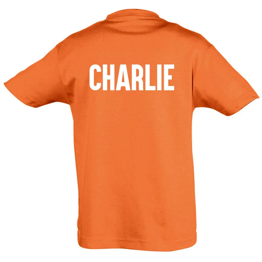 Cousins & Besties Matching Orange Tees (MRK X)