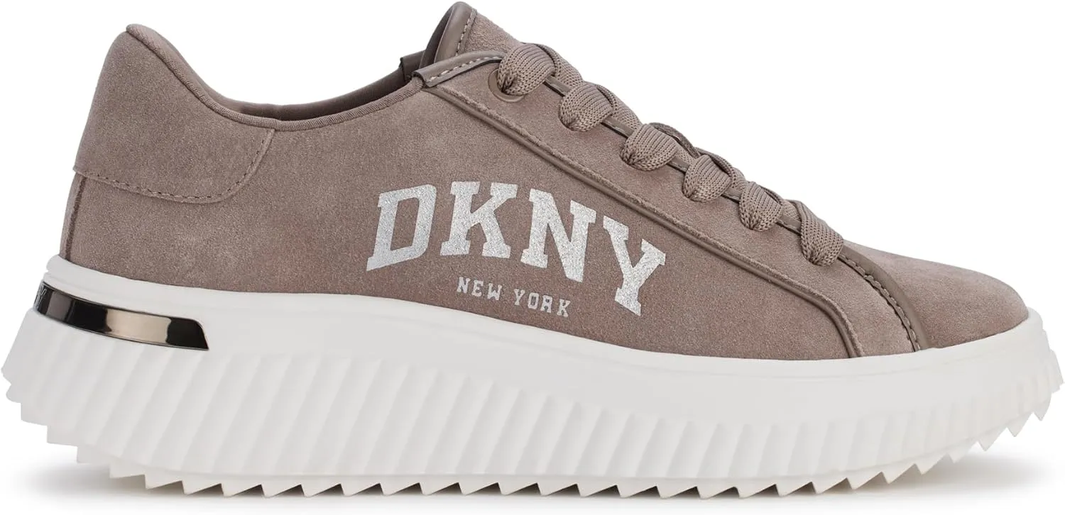 DKNY Women's Larissa Lace Up Platform Sneaker