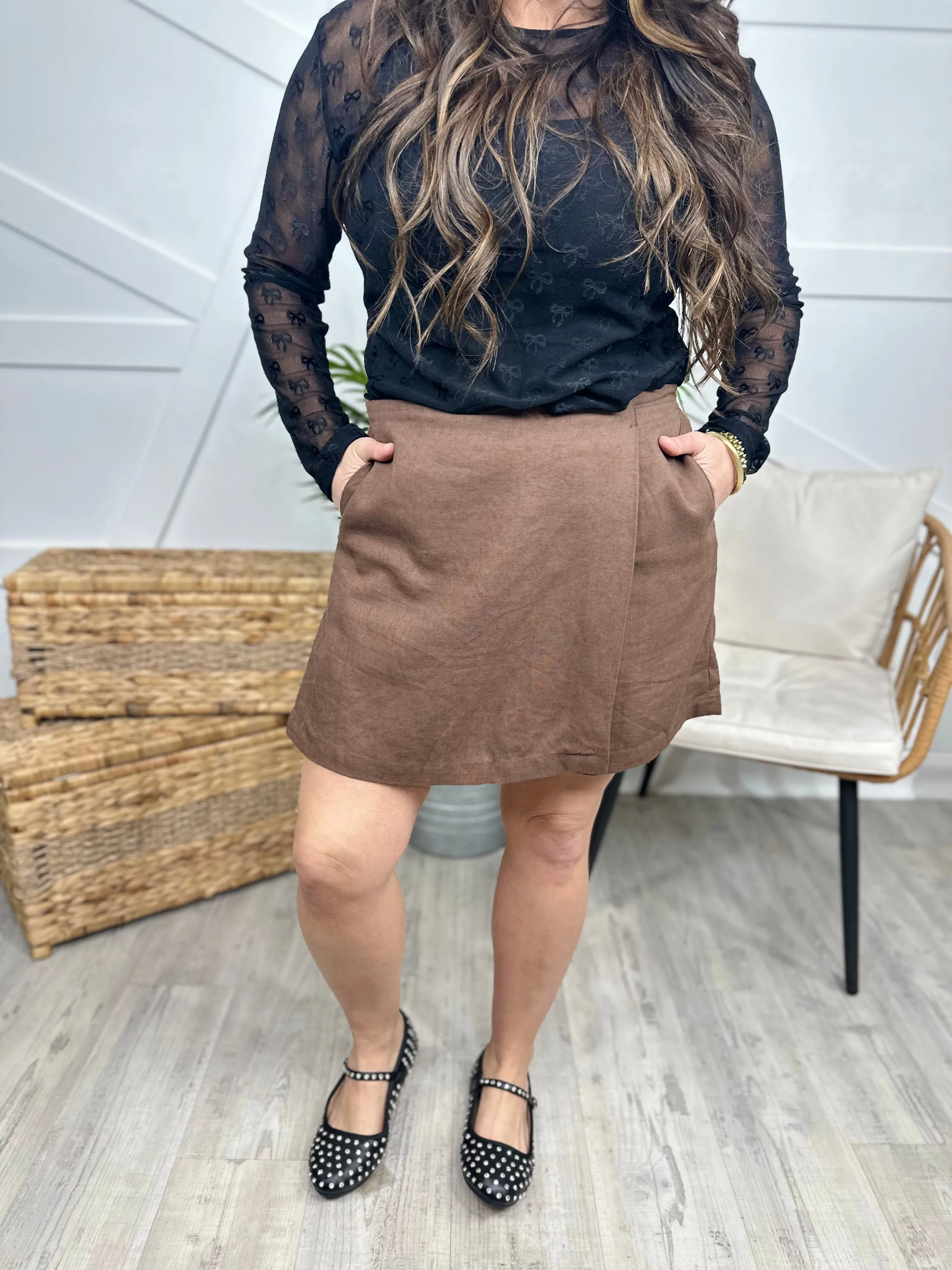 DOORBUSTER: Chic Wrap Skort