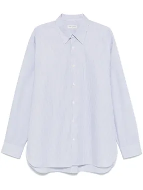 DRIES VAN NOTEN - Men Stripe Button-Up Shirt