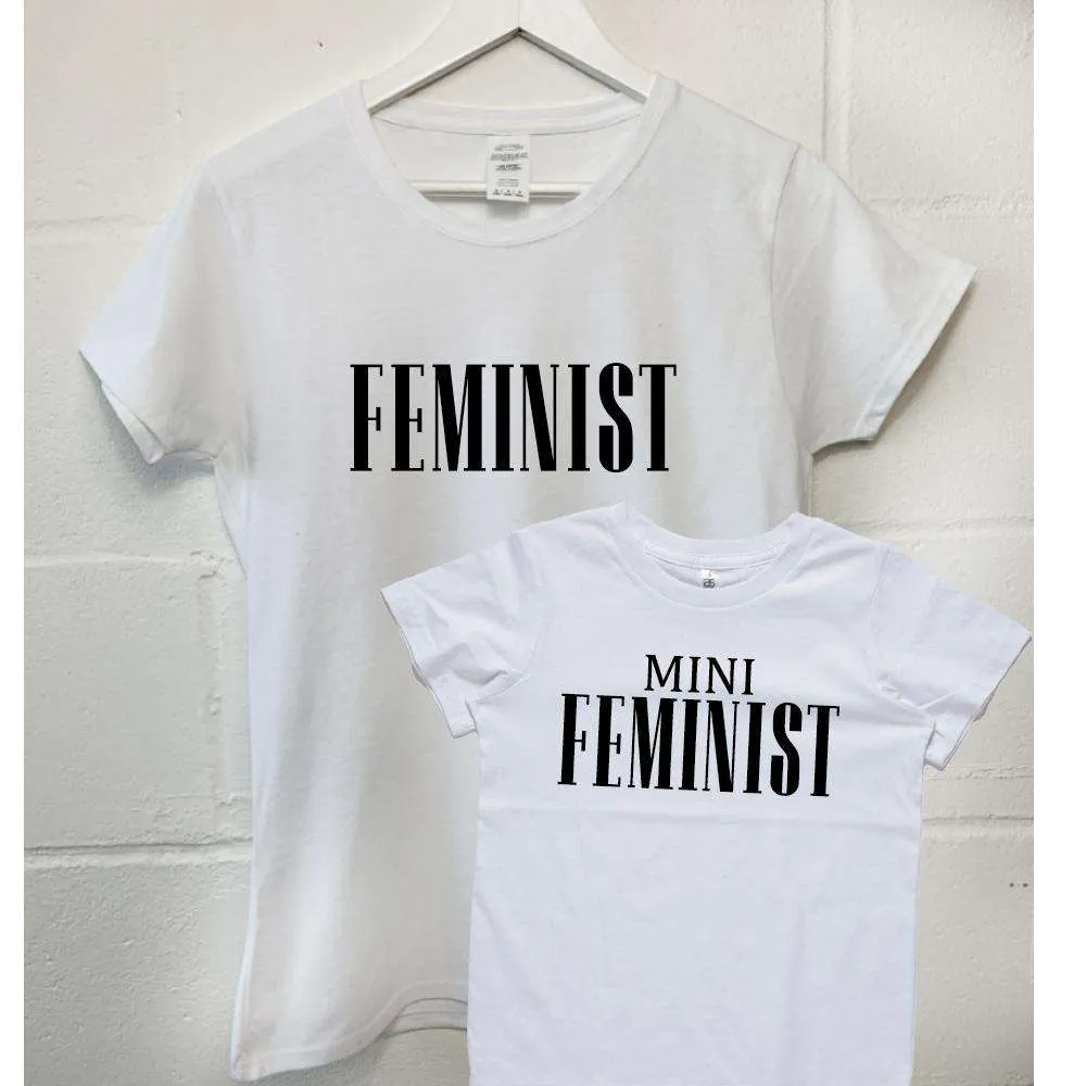 Feminist & Mini Feminist Tees (MRK X)
