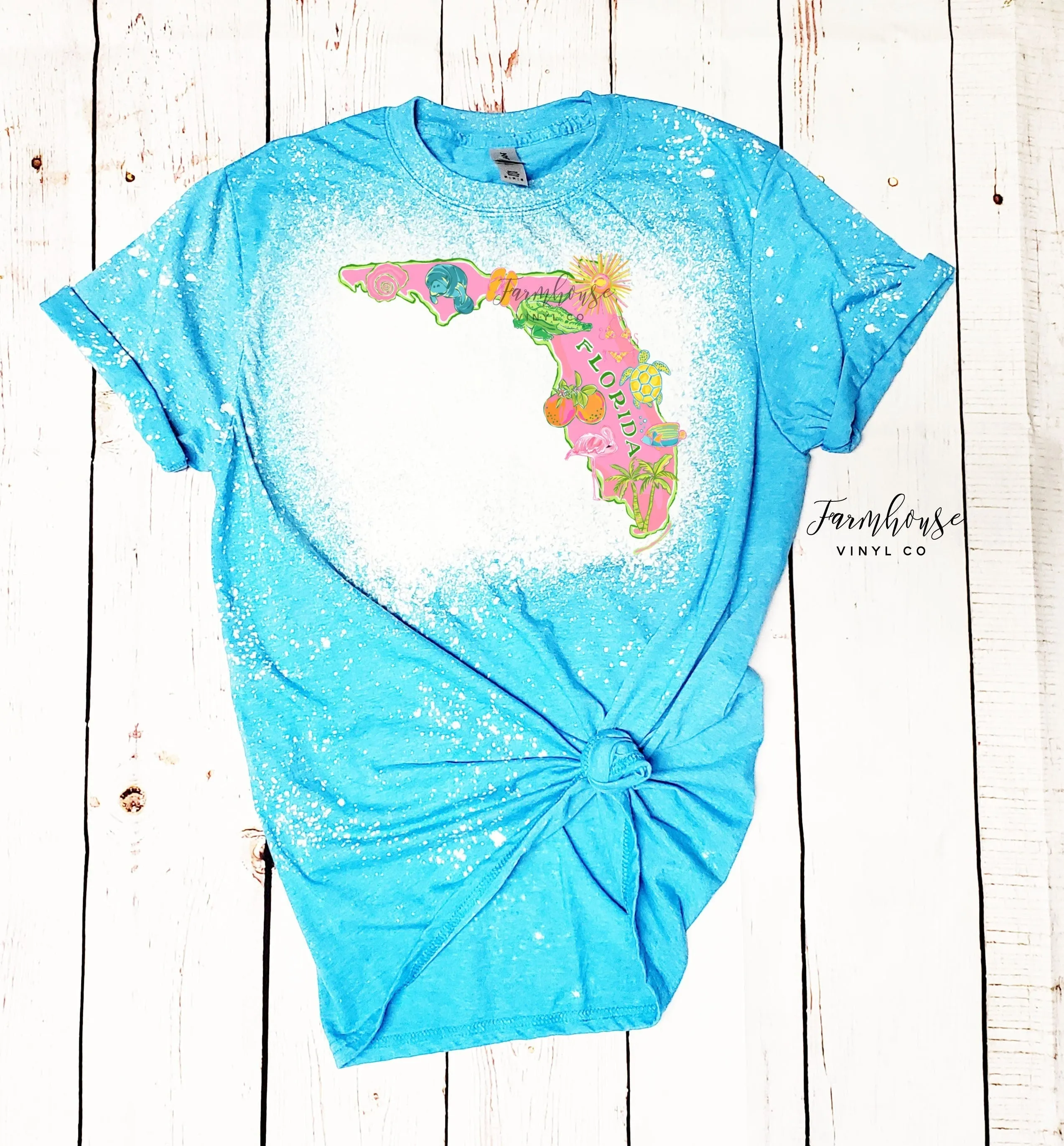 Florida Home Bleached Shirt