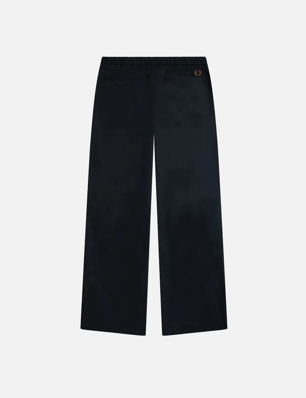 Fred Perry Draw String Trousers (Wide Leg) - Navy Blue