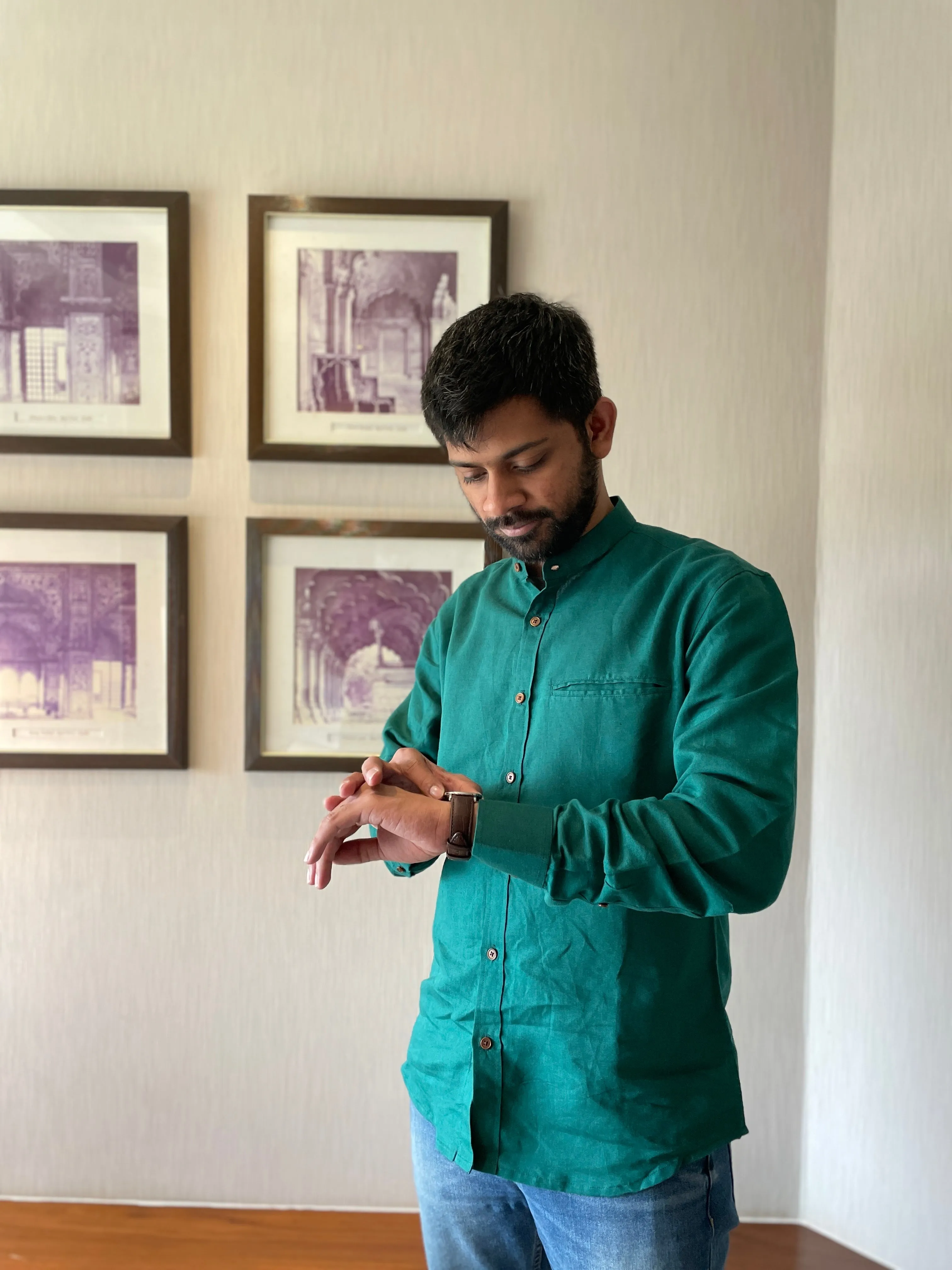 Ghalib Linen Shirt