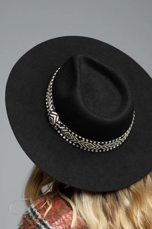 Hard Brim Panama Hat