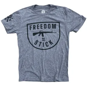 Men's Patriotic Freedom Stick Modern Rifle Second Amendment T Shirt
