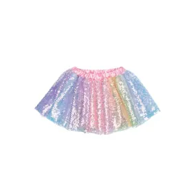ombre sequins skirt