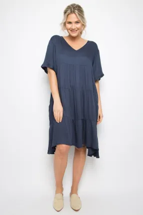 PQ Collection -  Chic Dress - Deep Navy