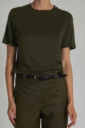 Saint Art New York - Zola Crewneck Tee (Olive)