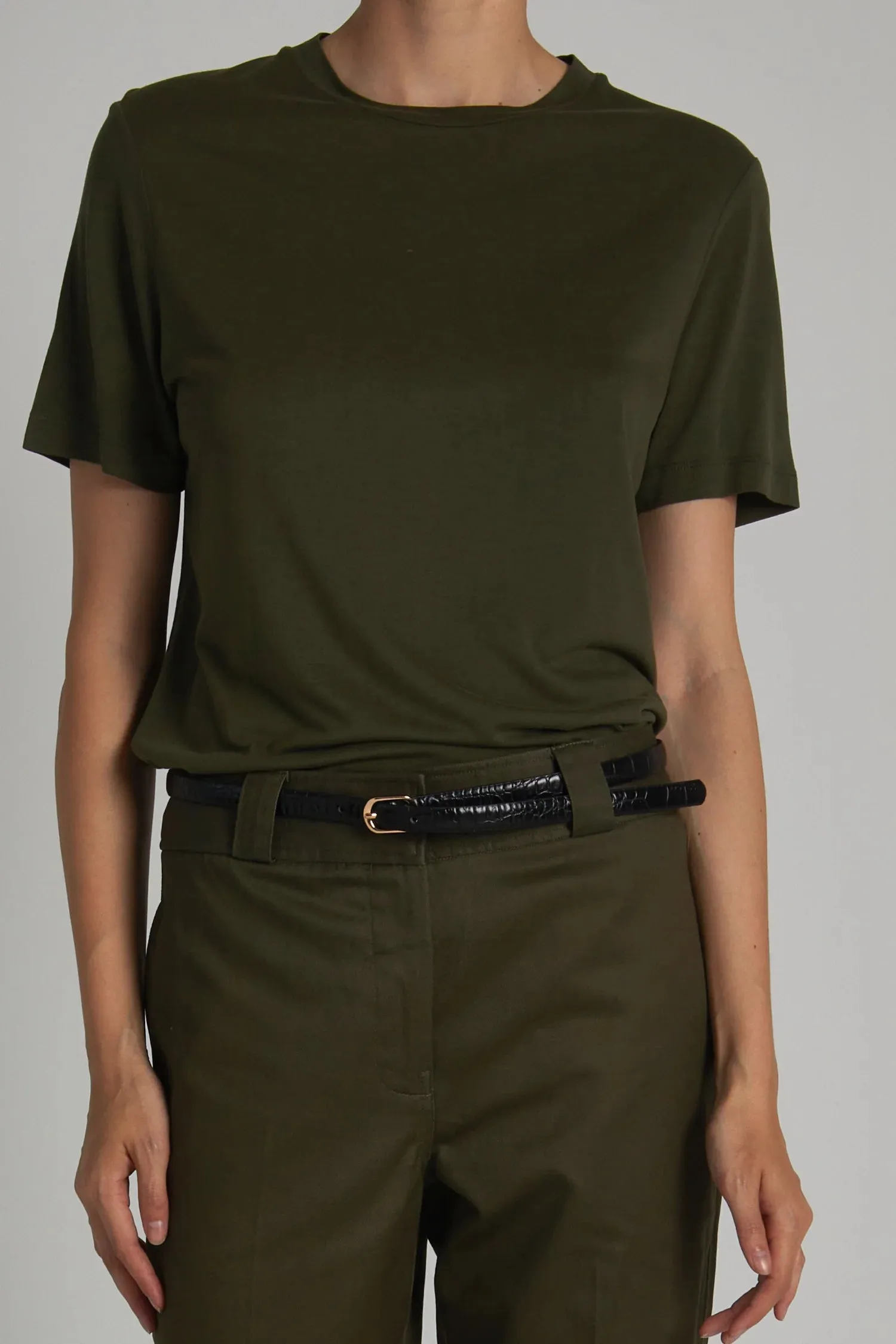 Saint Art New York - Zola Crewneck Tee (Olive)
