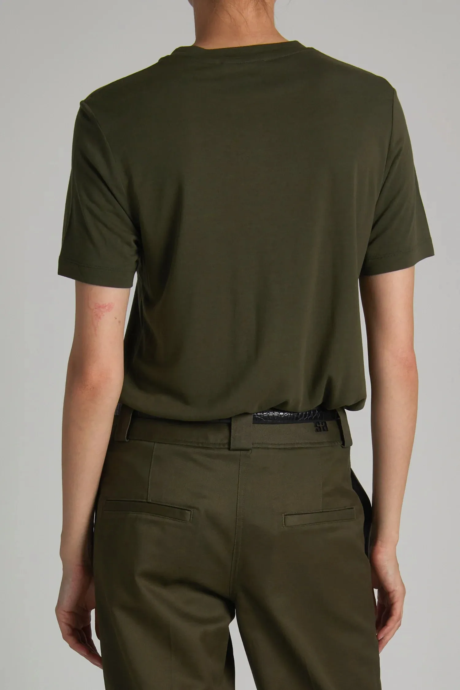 Saint Art New York - Zola Crewneck Tee (Olive)