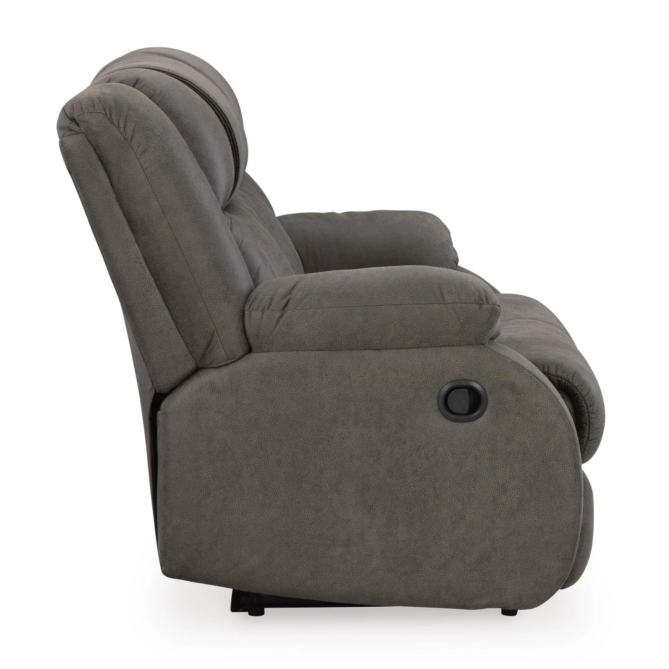 Signature Design by Ashley First Base Reclining Leather Look Loveseat 6880486C