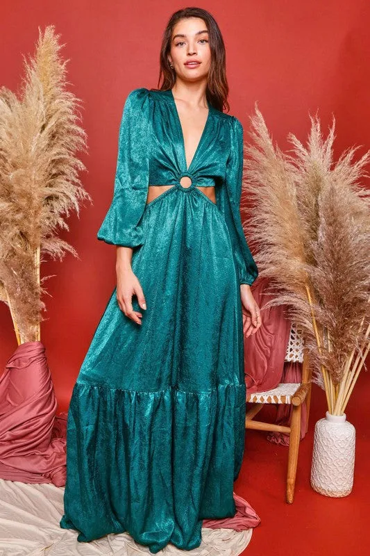 Simone Cut-out Maxi Dress