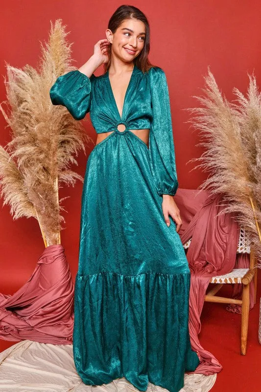 Simone Cut-out Maxi Dress