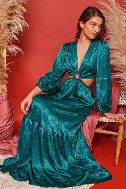 Simone Cut-out Maxi Dress