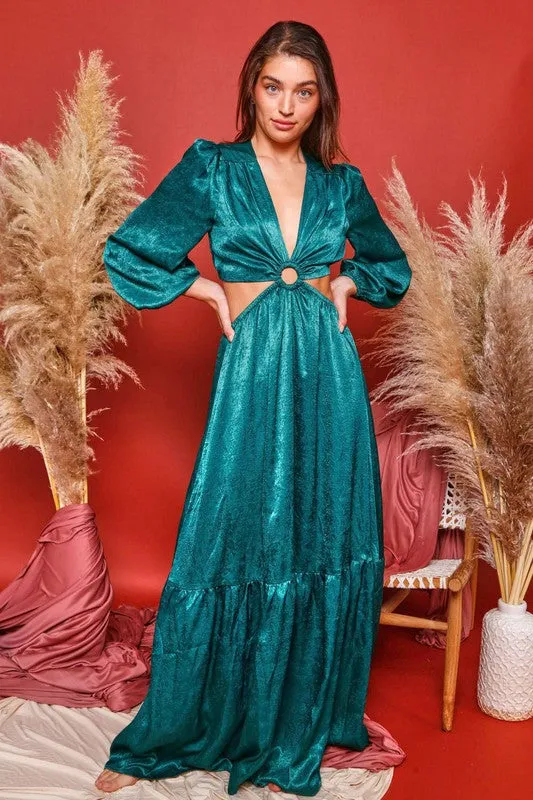 Simone Cut-out Maxi Dress