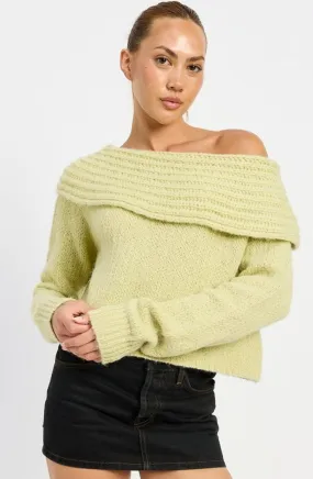 Something To Remember Off The Shoulder Sweater