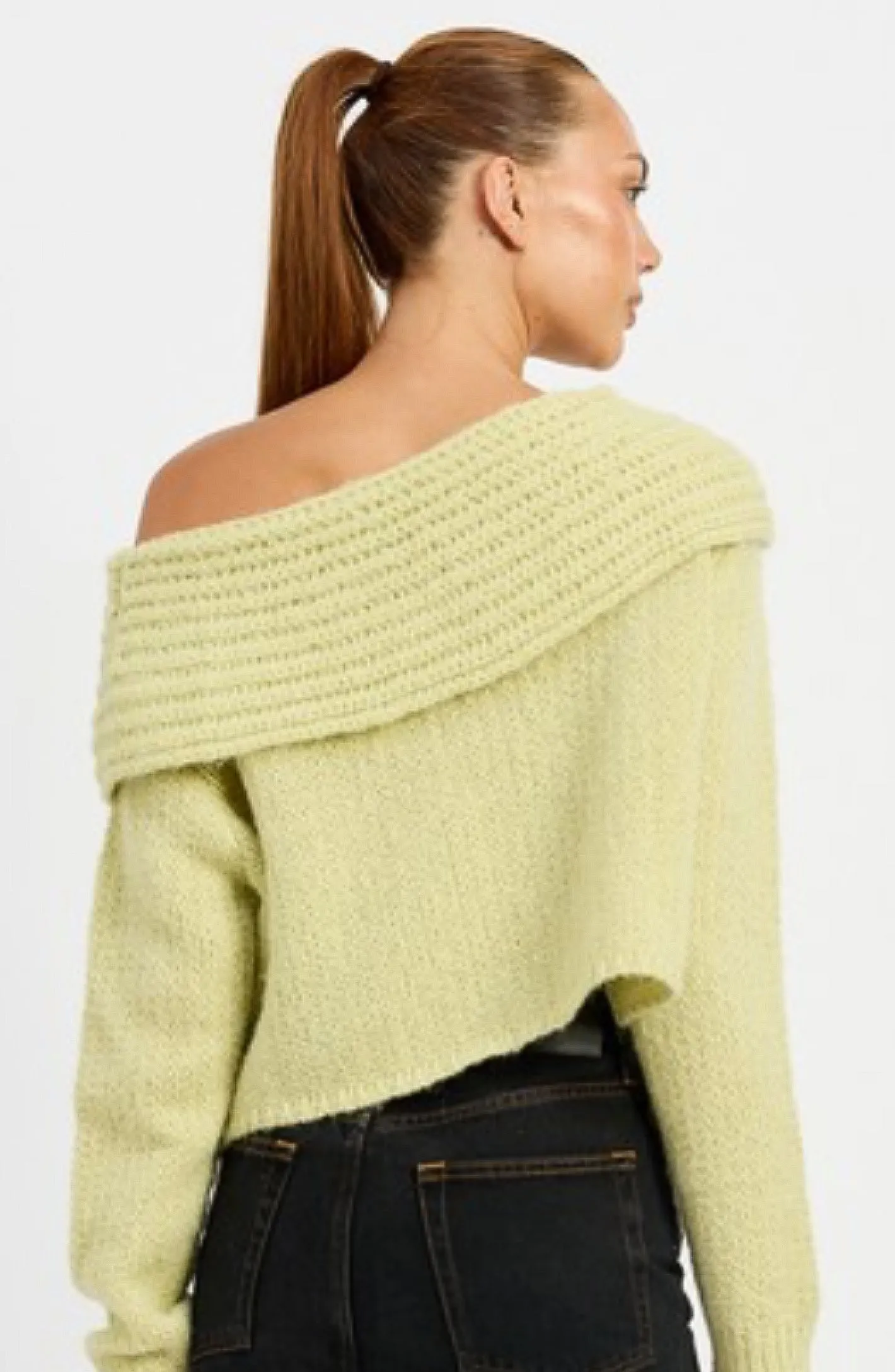 Something To Remember Off The Shoulder Sweater
