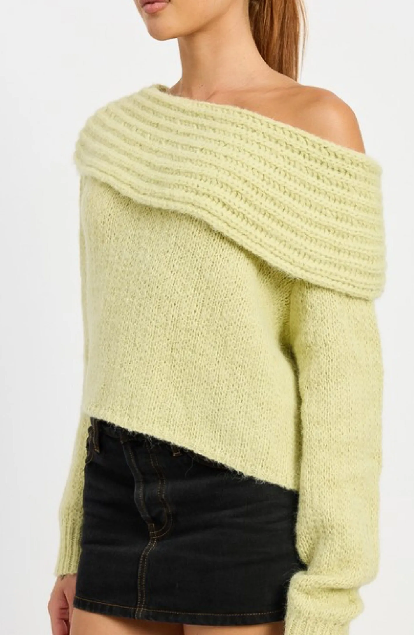 Something To Remember Off The Shoulder Sweater