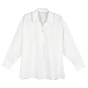 Sophie Linen Shirt White