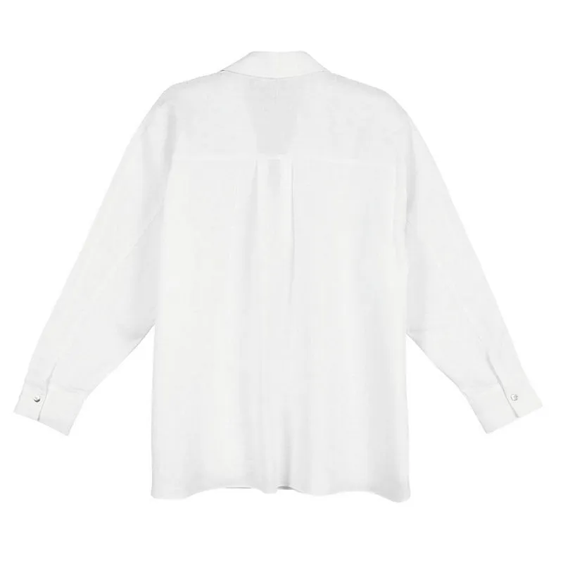 Sophie Linen Shirt White