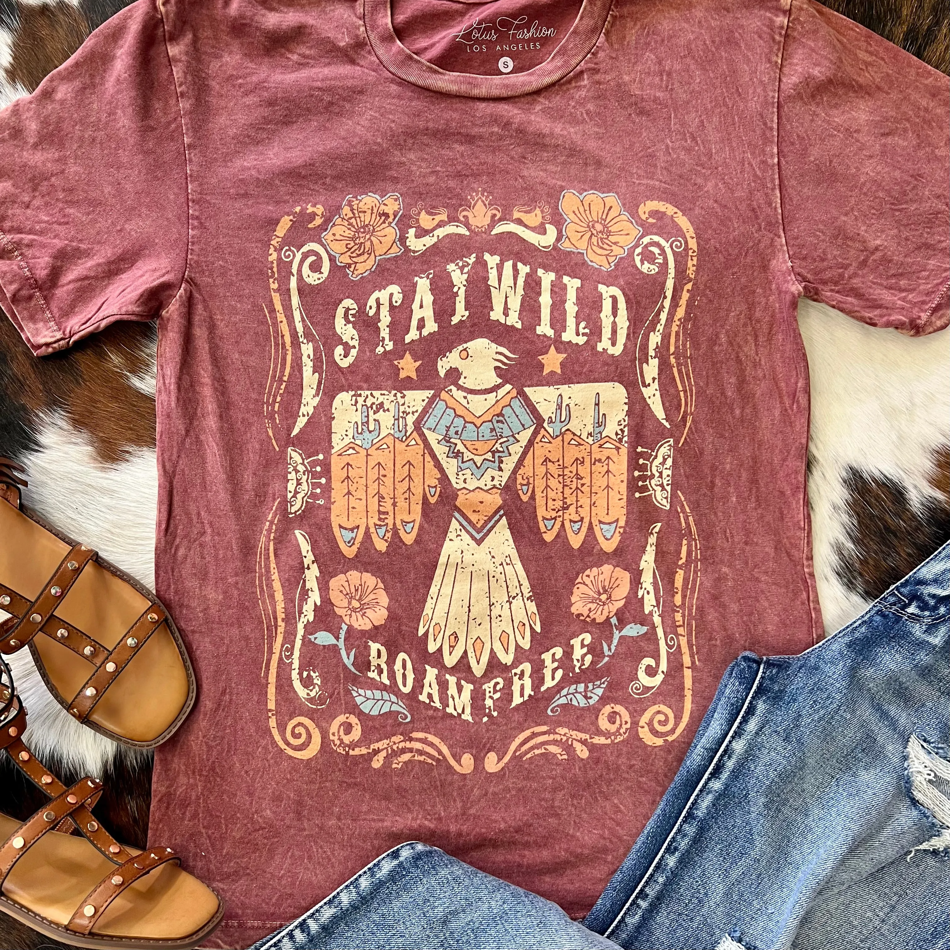 Stay Wild Roam Free Tees