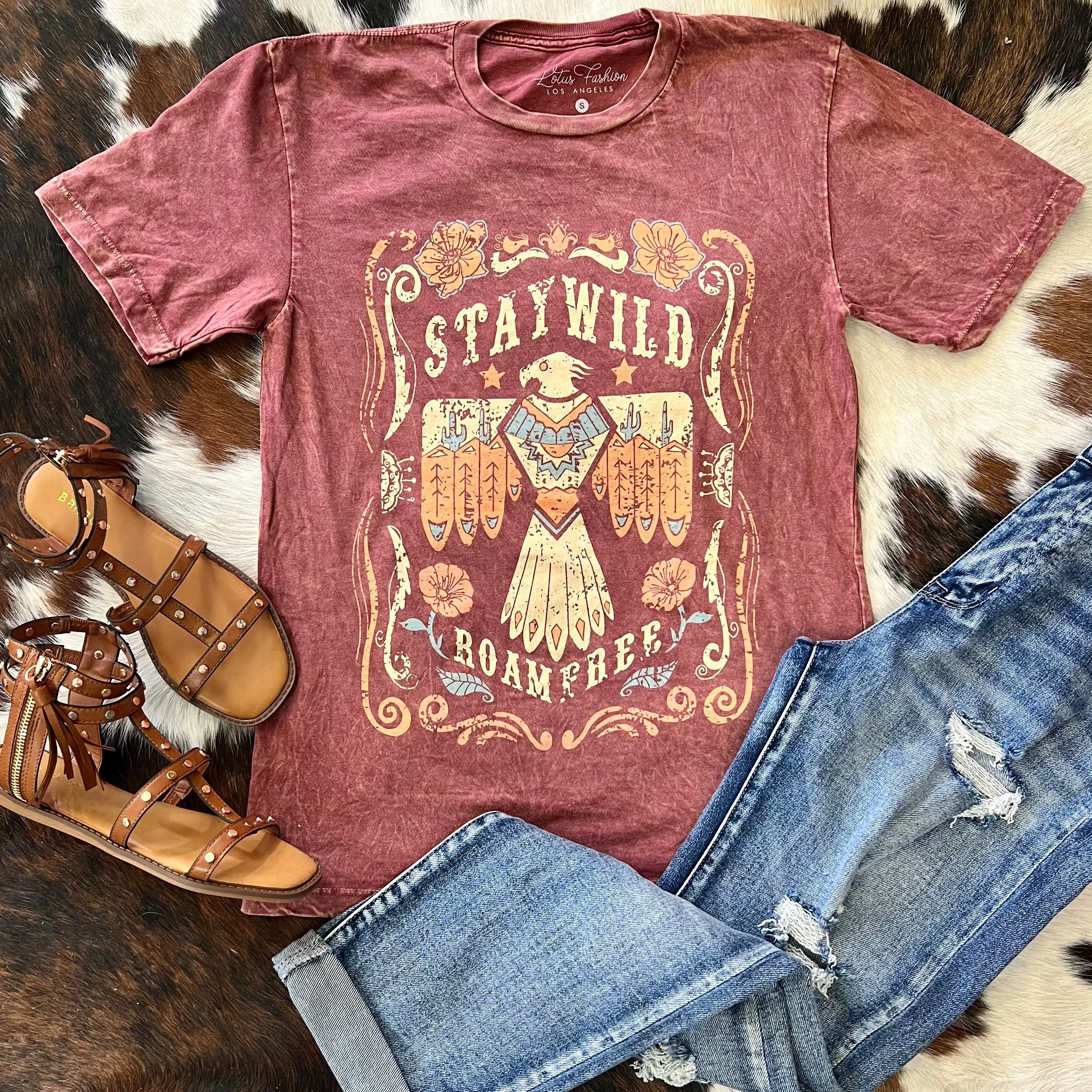Stay Wild Roam Free Tees