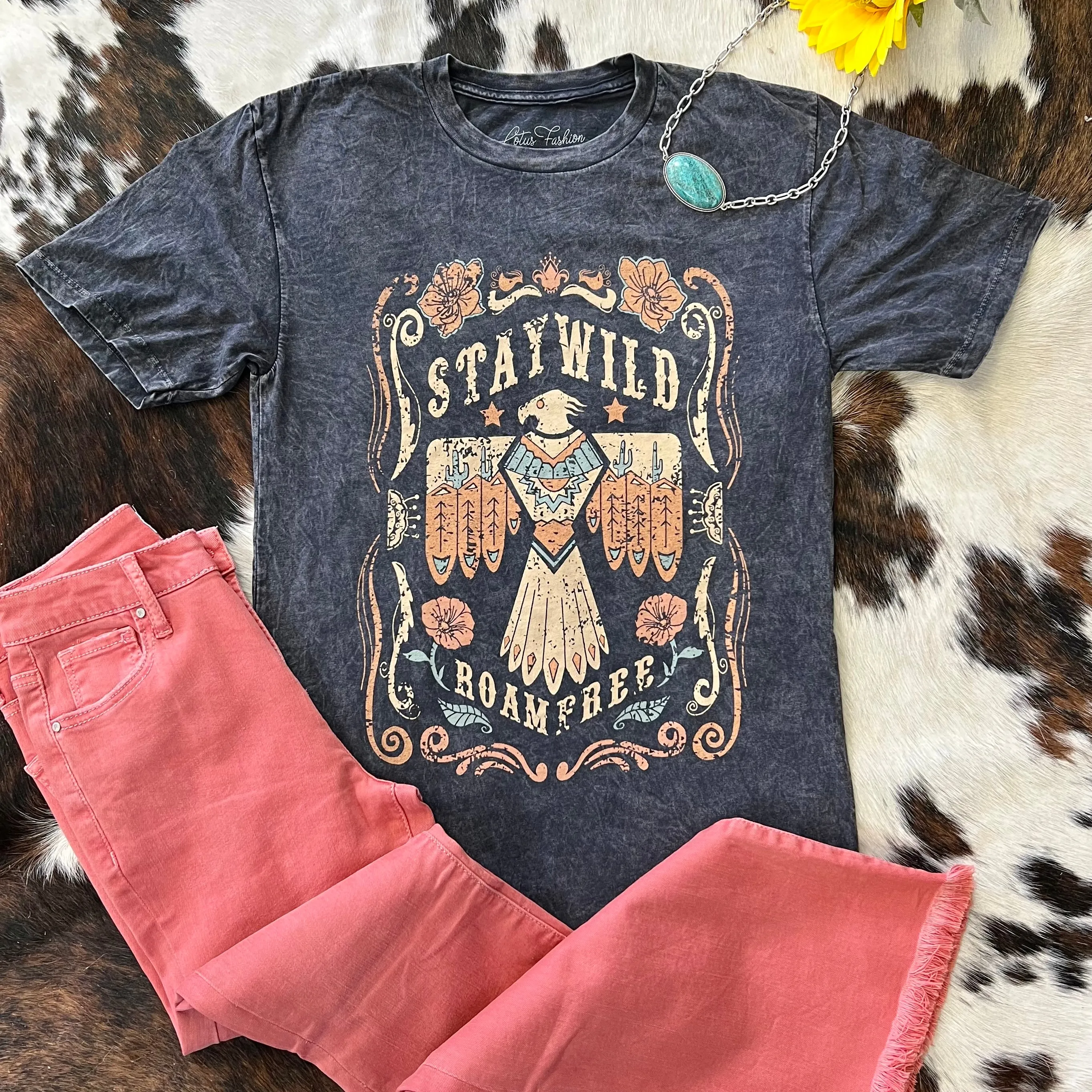 Stay Wild Roam Free Tees