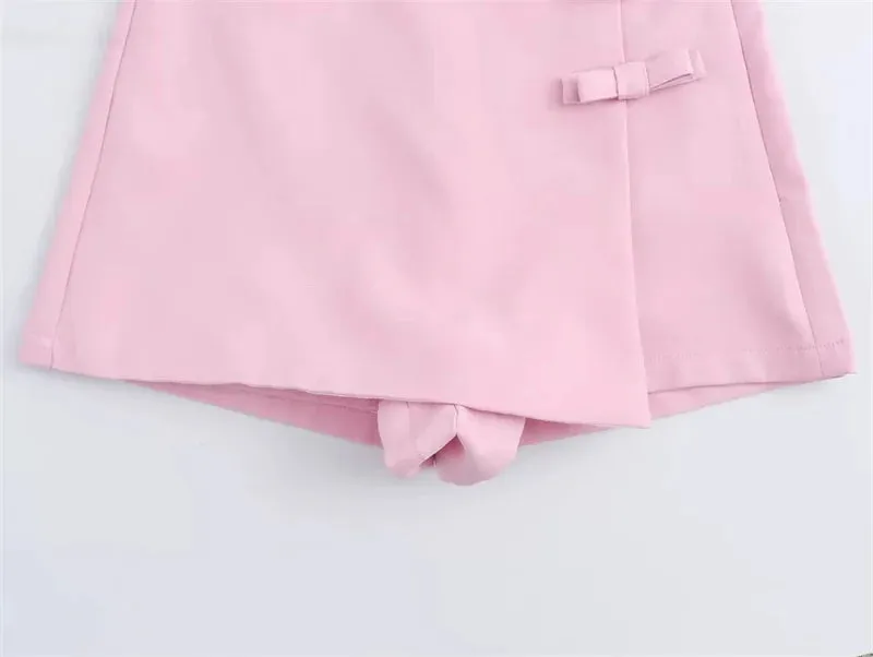 Women Buckle-Accent Mini Skirt