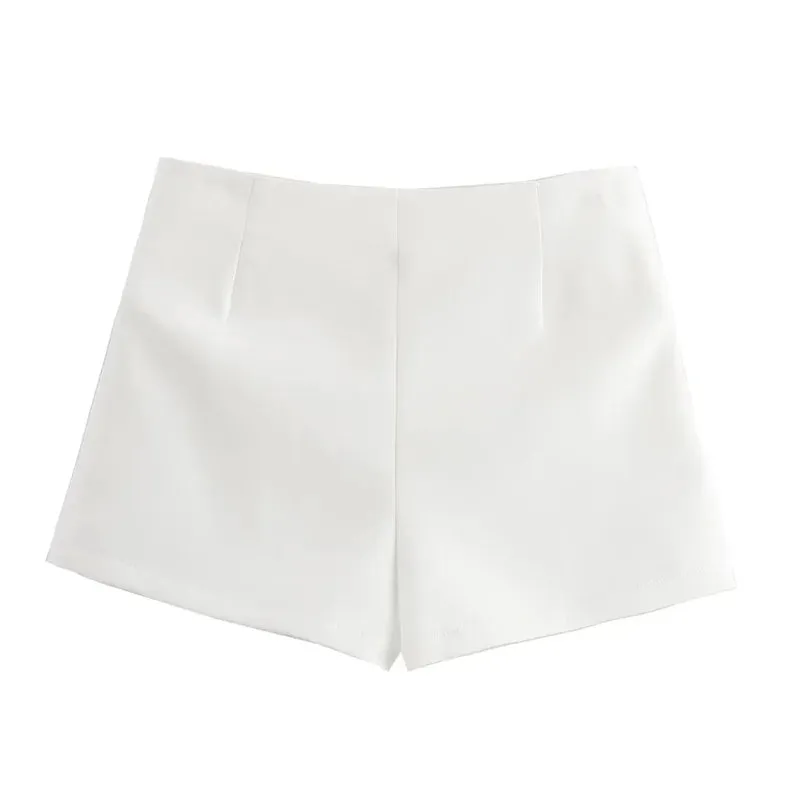 Women Buckle-Accent Mini Skirt