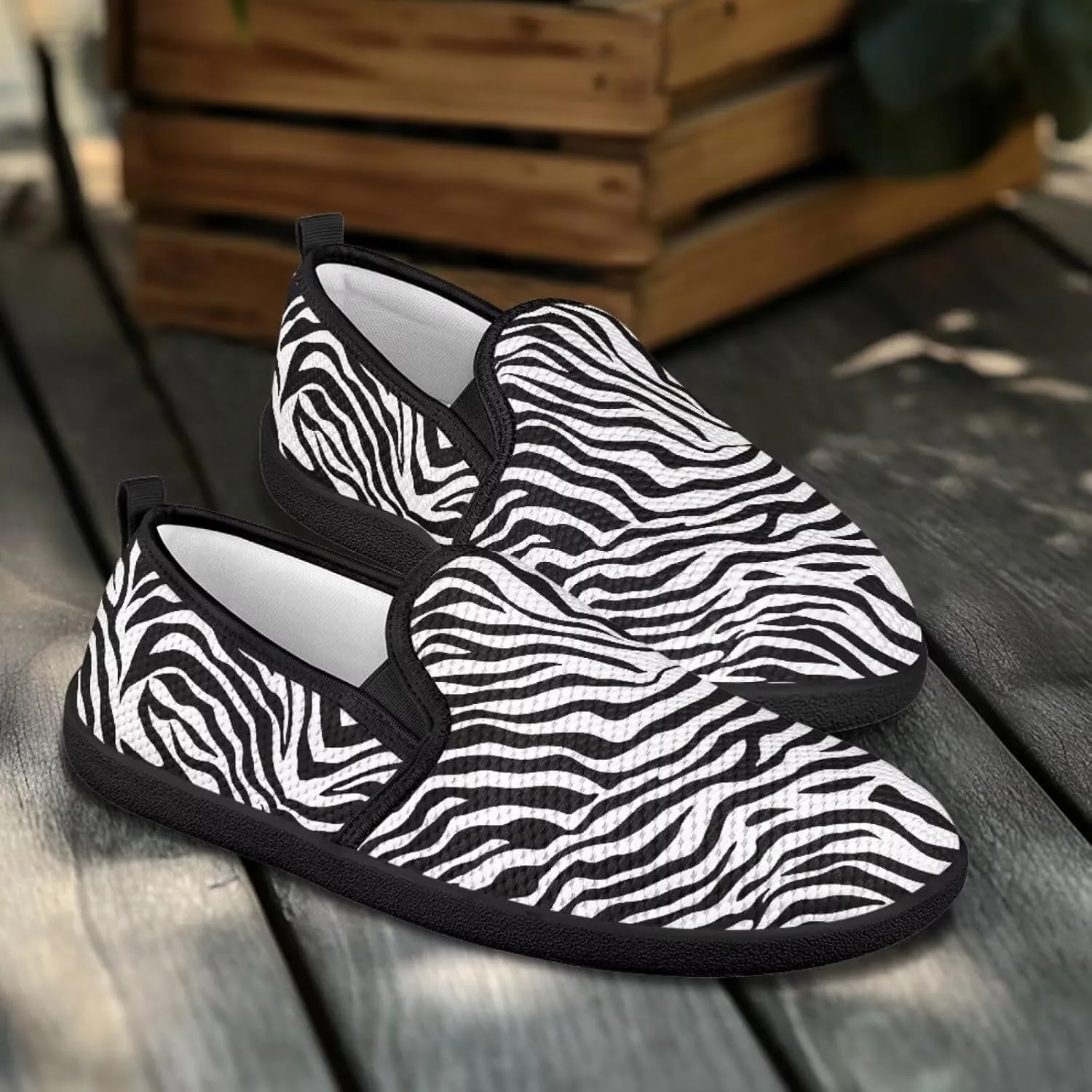 Women's Mesh Flats Shoes Slip on Platform Loafers Breathable Dress Work Business Shoes US 5.5-10.5