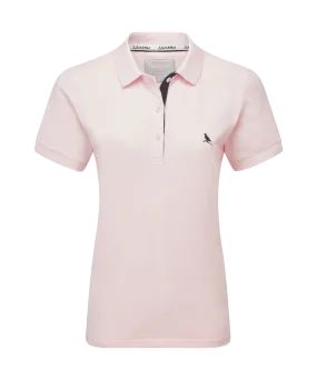 Women's St Ives Polo Shirt - Pale Pink